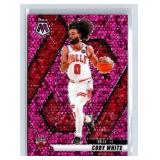 Coby White Fast Break Pink Mosaic #/20