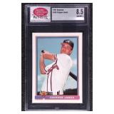 Chipper Jones Rookie Authentic Grading 8.5NM