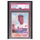 Hank Aaron 1968 Topps PSA 4
