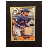 Javier Baez Anniversary Relics