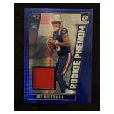 Joe Milton III Rookie Phenoms Blue Hyper
