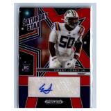 Emery Jones Jr. Saturday Stars Autographs Red #/39