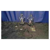 Black Metal Candle Holders