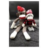 Two Sock Monkeys