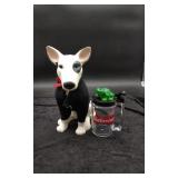 Budlight Ceramic Dog Statue