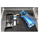 Miter Saw & Paint Roller.