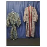 2 Thai Style Cotton Mens Robes