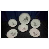 25 pcs Lady Empire Dinnerware