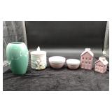 Carrot Patch Cottage Easter Gnome Canister &