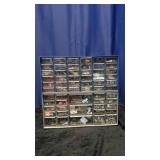 2 Plastic Organizers and Hardware Contents