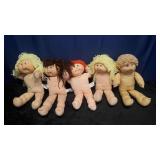 Five Cabbage Patch Dolls