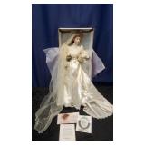 Franklin Mint Heirlooms the Bride Doll
