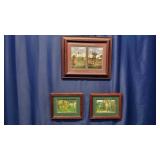 Three Golf Themed Pictures