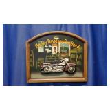Harley Davidson Pan Head Wall Art