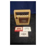 Fisher Price Cassette Player and Cassettes