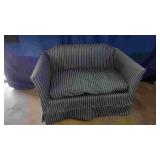 Striped Love Seat