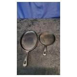 2 Cast Iron Skillets.