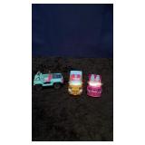 Three Poly Pocket Cars
