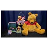 Stuffed Winny the Pooh and Misc Pooh Friends
