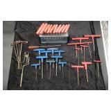 Set Of Holo-Krome Co. T Handle Allen Wrenches and