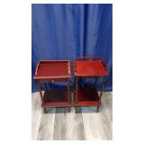 2 End Tables With Drawers.