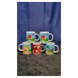 5 M & M Coffee Mugs