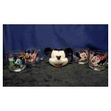 5 Mickey Mouse Coffee Mugs