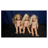Three Our Generation Battat Dolls