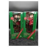 2-16" Holiday Figure Dolls