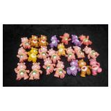 Twenty-Two Carebear Figurines
