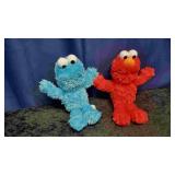 Elmo & Cookie Monster Stuffed Toys