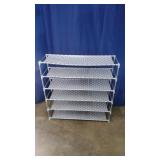 Six Shelf Plastic Stoage Unit