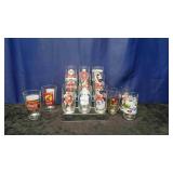 Fifteen Coke Promo Glasses