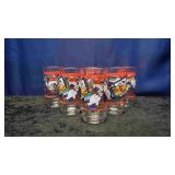 Six Coke Winter Olympics Glasses