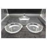Glass Cakes Plates and Baking Dishes