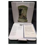 Nine Bradford Exchange Plates