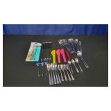 Nip seafood Picks and Misc Silverware