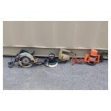 2 Black & Decker Electric Saws, Router