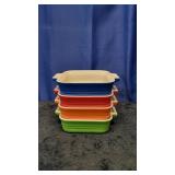 4 Le Creuset Stoneware Casserole Dishes