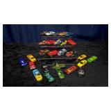 Various Die-Cast cars, Trucks and boat