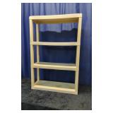 Plastic 4 Teir Shelf