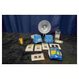 Clamp worklight and Electrical supplies and Misc