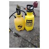 Ortho and Roundup Sprayers