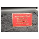 Makers Mark Plaque