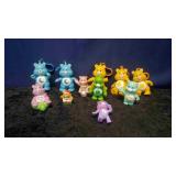 Eleven Carebear Figurines