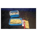 NIP Plate Hangers, Clothes Line Clips & Misc