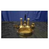 Brass Candle Holders, Decorative Items &