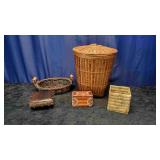 5 Decorative Baskets and Boxes