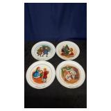 9.50" Avon Christmas Plates, 1981-1984