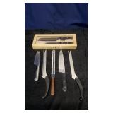 Various Stainless Steel Kitchen Knives